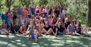 Drum and Dance Retreat on Minjerribah with Elliott Orr and Vanessa Smith, North Stradbroke Island. April 10, 2022