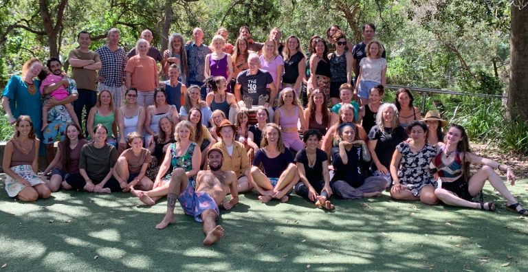 Drum and Dance Retreat on Minjerribah with Elliott Orr and Vanessa Smith, North Stradbroke Island. April 10, 2022