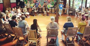 Banakuma Drum and Dance Retreat with Chris Berry at Paradise Won, Northern Rivers, NSW in 2018
