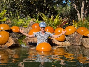 Splash Gourdon - photo shoot in Peter's pool. August 19 2025