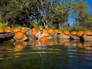 Splash Gourdon - photo shoot in Peter's pool. August 19 2025