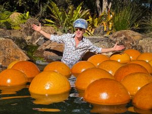 Splash Gourdon - photo shoot in Peter's pool. August 19 2025